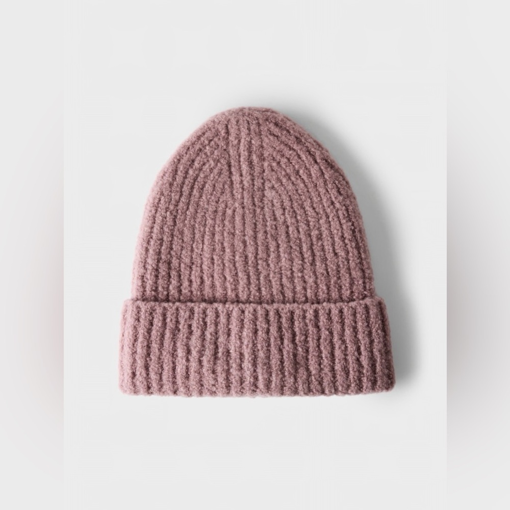Aritzia Merino Wool Rib Tall Cuffed Beanie